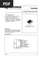 TDA2009a Datasheet