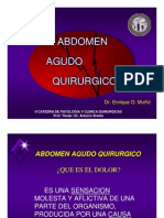 Abdomen Agudo Quirúrgico