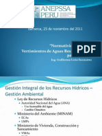 Normatividad Vigente - Vertimientos de Aguas Residuales Por Parte de EPS - Barranca 251111