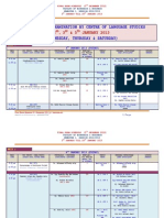 JADUAL WAKTU PEPERIKSAAN AKHIR SEMESTER 1 SESI 2012-2013 - 5 DECEMBER 2012 - CALM - 2nd