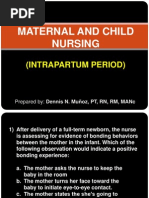 Maternal and Child Nursing - Intrapartum Period