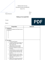 NCM Checklist - Occupied and Unoccupied Bed