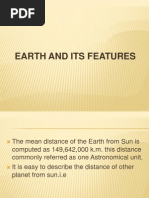 Earth and Its Features