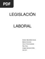 Legislación Laboral