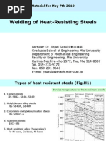 Welding of Heat-Resisting Steel