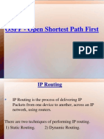 OSPF - Open Shortest Path First