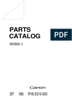 Canon LBP-800 Parts Manual