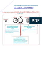 Résumé - Le Cycle Sexuel de La Femme Et Sa Régulation