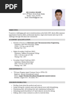 Resume of Kamal Sharif