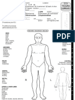 Intensive Care Trauma Sheet