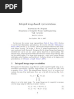 Integral Images