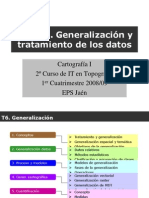 Tema 6. Generalizacion.