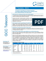 GCC Telecom Sector Quarterly - 3Q12: Global Research Sector-Telecommunication 28 November 2012