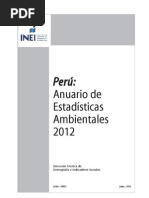 Datos Inei 2012