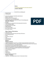 Basics of Derivatives