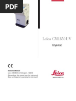 Leica CM1850 UV Manual en 1v4