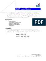 2.2.3 Nor Design Logic Activity