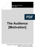 The Audience Motivation