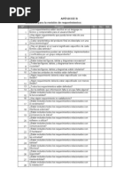 Checklist de Un Plan de Aseguramiento de La Calidad