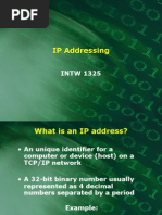 IP Addressing