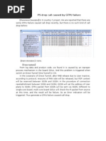 Ps Drop Caused by Gtpu Failure