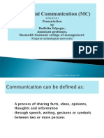 Managerial Communication