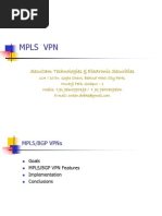 Mpls VPN: Secucam Technologies & Electronic Securities