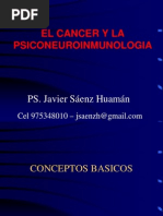 El Cancer y La Psiconeuroinmunologia