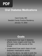 Oral Diabetic Medication