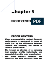 CHP 5 Profit Centers