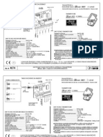 Schema Tecnico BIRIO FADINI