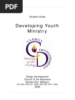 Developing Youth Ministry Student Course Book