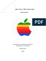 Apple'S Ipod: A Bite of Innovation: Marketing Plan