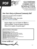 New Year's Party at Glenwood Community Hall: Learn To Skate