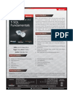 Microsoft SQL Server 2012 T-SQL Fundamentls