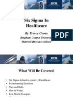 SIX SIGMA in Healthcare