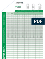 Heavy Hex Nuts Dimensions Weight Imperial - Metric