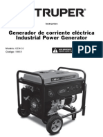 Truper Generador Electrico 5500w 13 HP