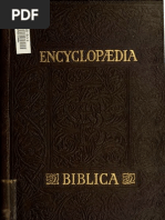 Encyclopædia Biblica - Vol. 4/4 Q-Z