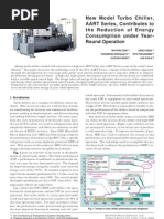 New Model Turbo Chiller, AART Series, Contributes To The Reduction of Energy Consumption Under Year-Round Operation