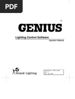 Strand Lighting LBX Control Manual