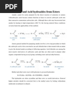 Acid Hydrazides From Esters Methyl - 3nitrobenzoate-1