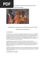 Antroponimia e Identidad de Los Negros Esclavos en El Perú