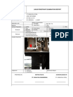 F-Liquid Penetran Exam Report