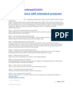 How To Enhance SAP Standard Program