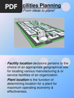 Facilities Planning