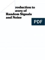 An Introduction To The Theory of Random Signals and Noise