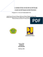 Analisa Putusan Mahkamah Agung Bidang Konstruksi