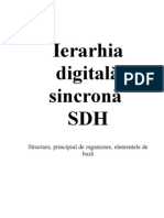 Ierarhia Digitala Sincrona - SDH