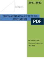 Fundamentals and Types of Mechanism